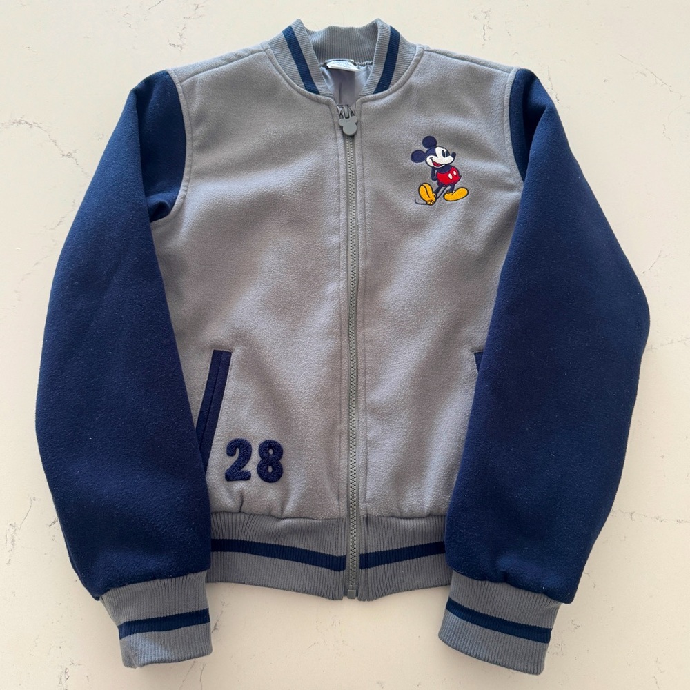 Disney Mickey Mouse Classic Varsity Jacket for Boys XL